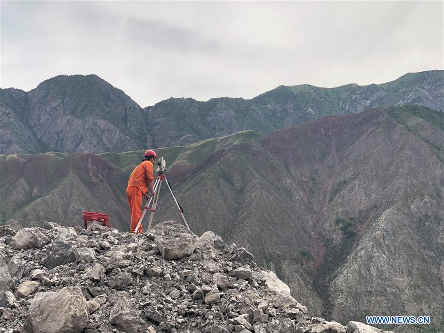 KYRGYZSTAN-JALAL-ABAD-CHINA-CONSTRUCTION-ROAD