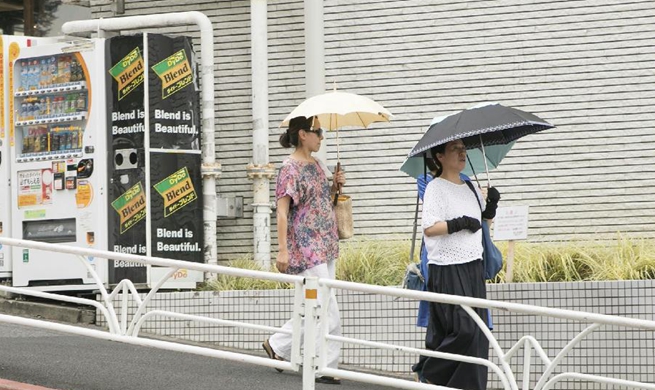 Heat wave hits Japan