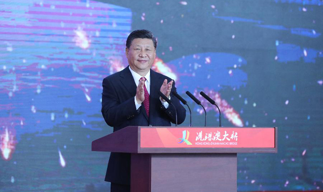 Xi announces opening of Hong Kong-Zhuhai-Macao Bridge