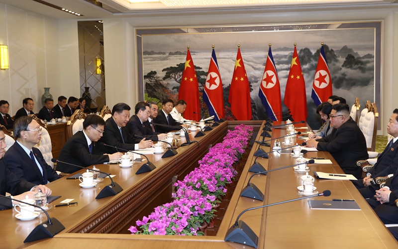 Spotlight: Xi, Kim agree to jointly create bright future of bilateral ties