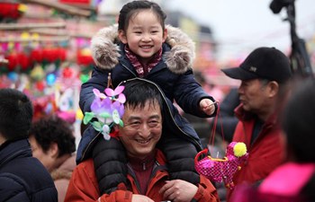 Citizens in Nanjing prepare for upcoming Lantern Festival