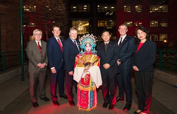 EY Ireland lights up facades of its building red to celebrate Chinese Lunar New Year