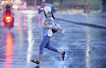 Rain helps bring down temperature in Bangalore, India