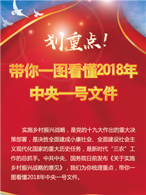 劃重點(diǎn)！帶你一圖看懂2018年中央一號(hào)文件