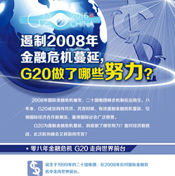 【G20系列圖解】遏制2008年金融危機蔓延 G20做了哪些努力？